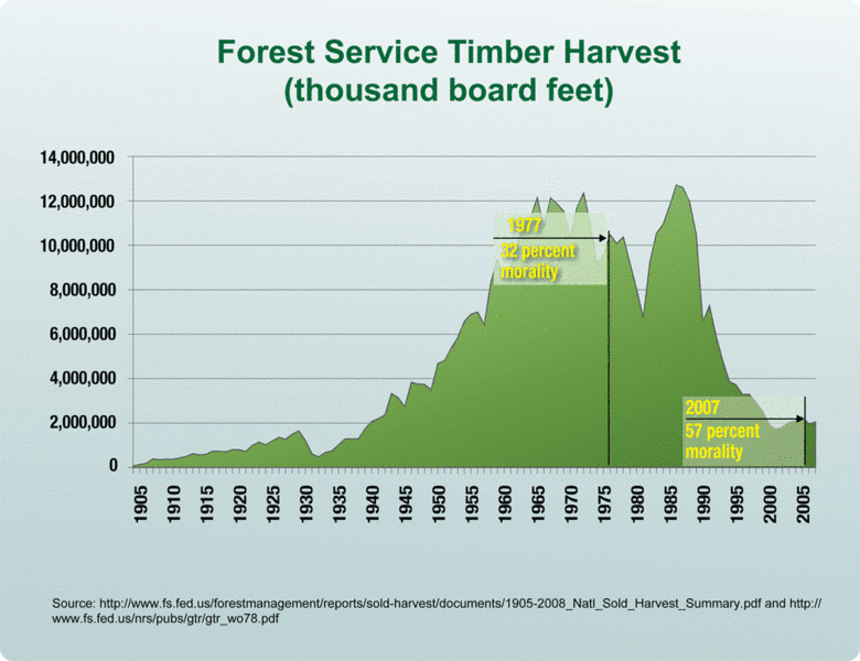 Download this Forest Service Timber Harvests Not What They Used picture